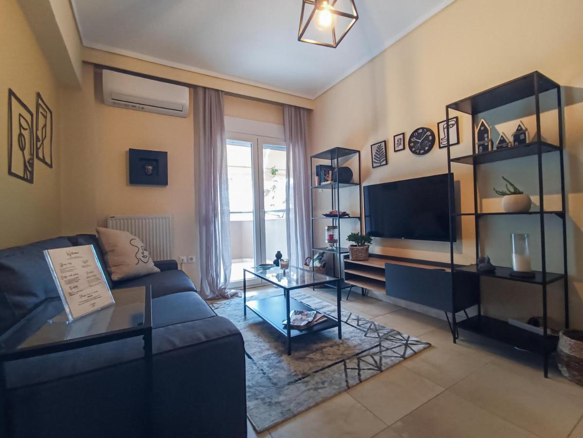 Modern Urban Flat Apartment Thessaloníki Luaran gambar